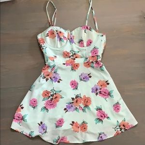 Flirty Floral Skater Dress